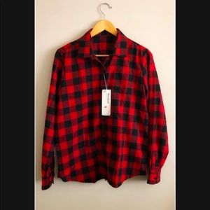 Buffalo Plaid Long Sleeved Shirt